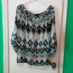 AB Studio Sheer Shirt